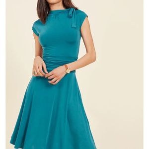 Teal Retrolicious dress from ModCloth